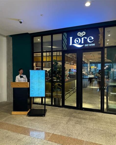 lore manila reviews|Best experience and food .